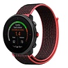 Strap-it Strap-it Bracelet nylon Polar Vantage M (noir/rouge) Strap-it Strap-it Bracelet nylon Polar Vantage M (noir/rouge)