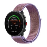 Strap-it Bracelet nylon Polar Vantage M (lilas)