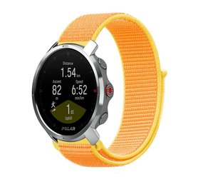 Strap-it Bracelet nylon Polar Grit X (jaune clair)