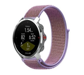 Strap-it Bracelet nylon Polar Grit X (lilas)