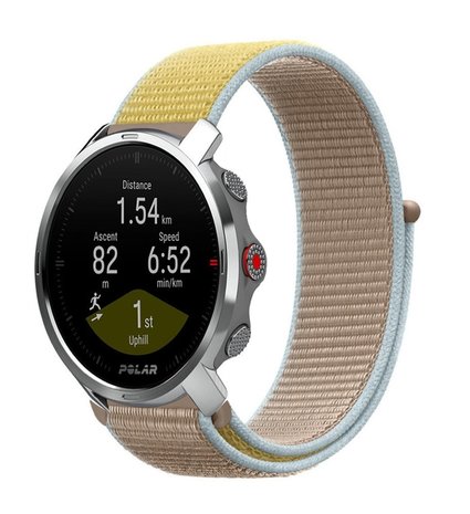 Strap-it Strap-it Bracelet nylon Polar Grit X (camel)