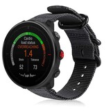Strap-it Bracelet nylon à boucle Polar Vantage M (noir)