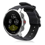 Strap-it Bracelet nylon à boucle Polar Grit X (noir)