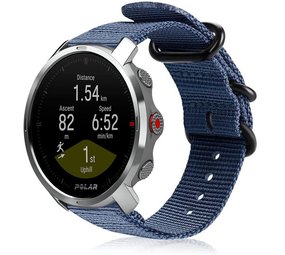 Strap-it Bracelet nylon à boucle Polar Grit X (bleu)