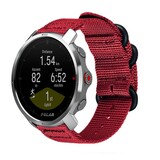 Strap-it Bracelet nylon à boucle Polar Grit X (rouge)