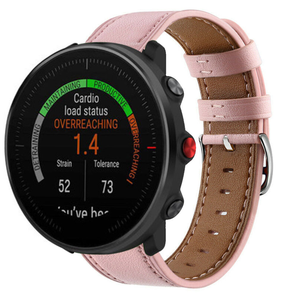 Strap-it Strap-it Bracelet cuir Polar Vantage M (rose) Strap-it Strap-it Bracelet cuir Polar Vantage M (rose)