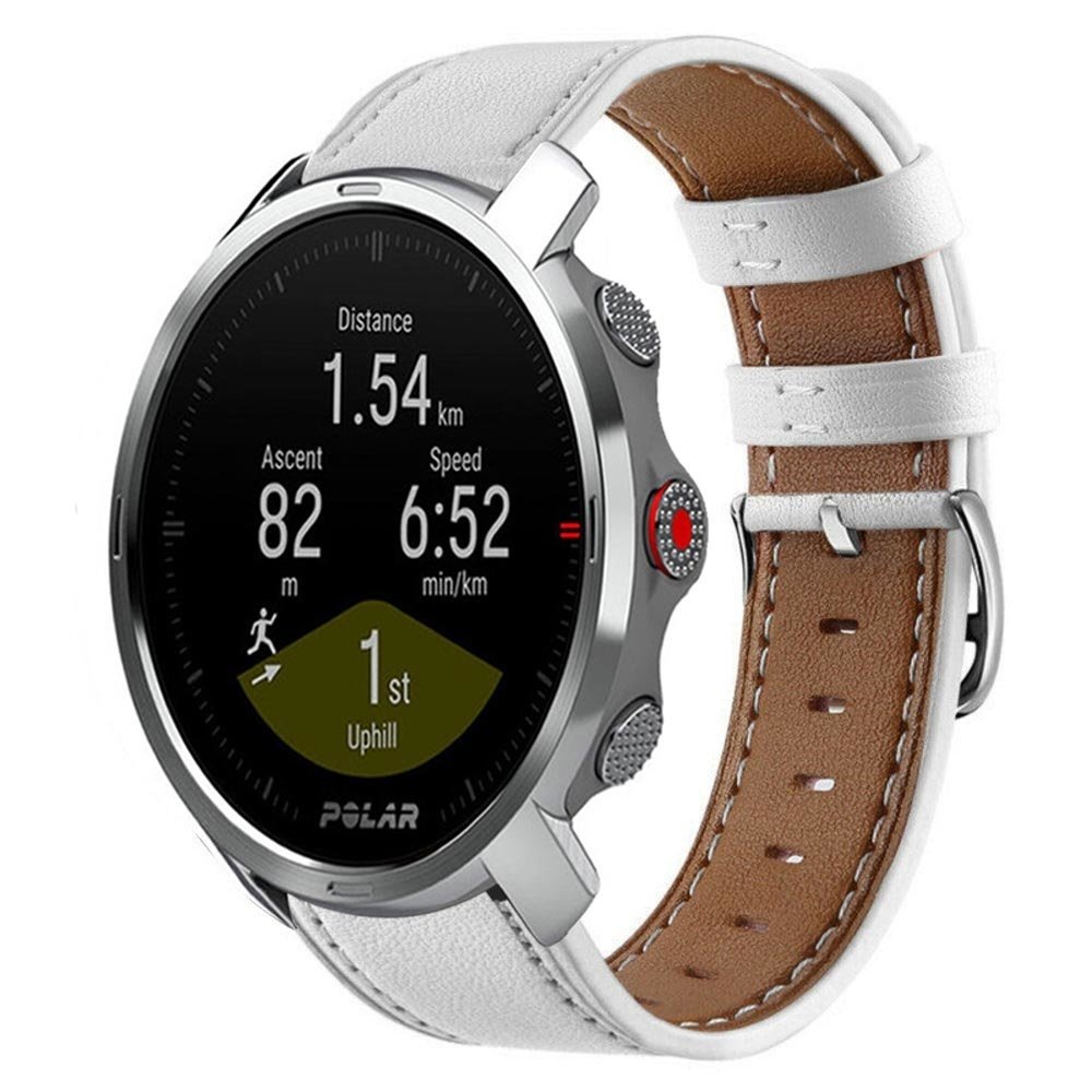 Strap-it Strap-it Bracelet cuir Polar Grit X (blanc)