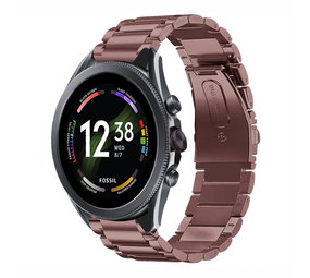 Strap-it Bracelet acier Fossil Gen 6 - 44mm (bronze doré)