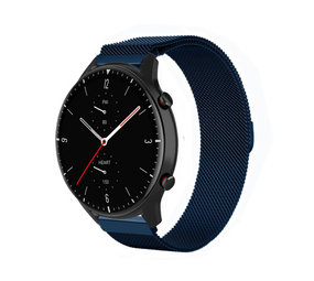 Strap-it Bracelet Milanais Amazfit GTR 2 (bleu)