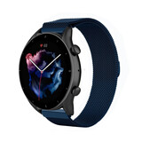 Strap-it Bracelet Milanais Amazfit GTR 3 (Pro) (bleu)
