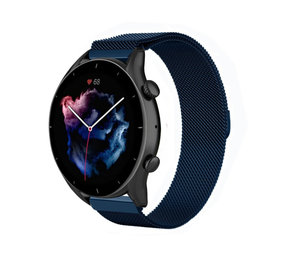 Strap-it Bracelet Milanais Amazfit GTR 3 (Pro) (bleu)