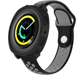 Strap-it Coque silicone Samsung Gear Sport (noire)