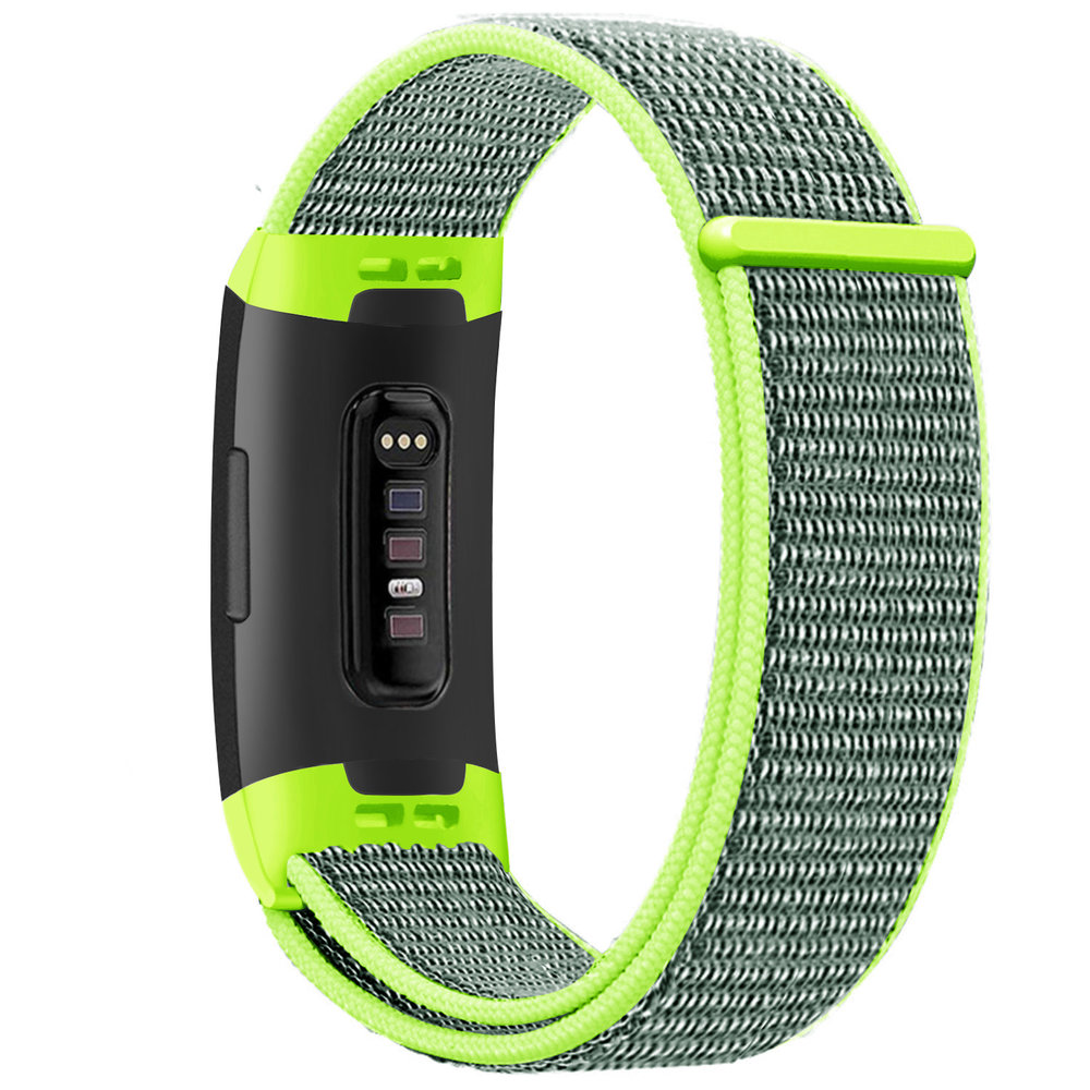 Strap-it Strap-it Bracelet nylon Fitbit Charge 3 (fluorescent)