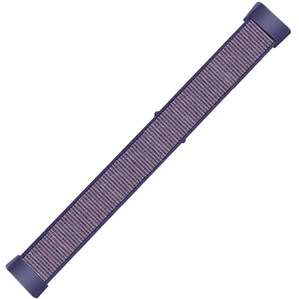 Strap-it Strap-it Bracelet nylon Fitbit Charge 4 (bleu foncé)