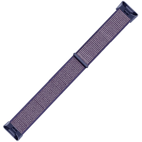 Strap-it Strap-it Bracelet nylon Fitbit Charge 4 (bleu foncé)