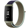 Strap-it Strap-it Bracelet nylon Fitbit Charge 4 (kaki) Strap-it Strap-it Bracelet nylon Fitbit Charge 4 (kaki)