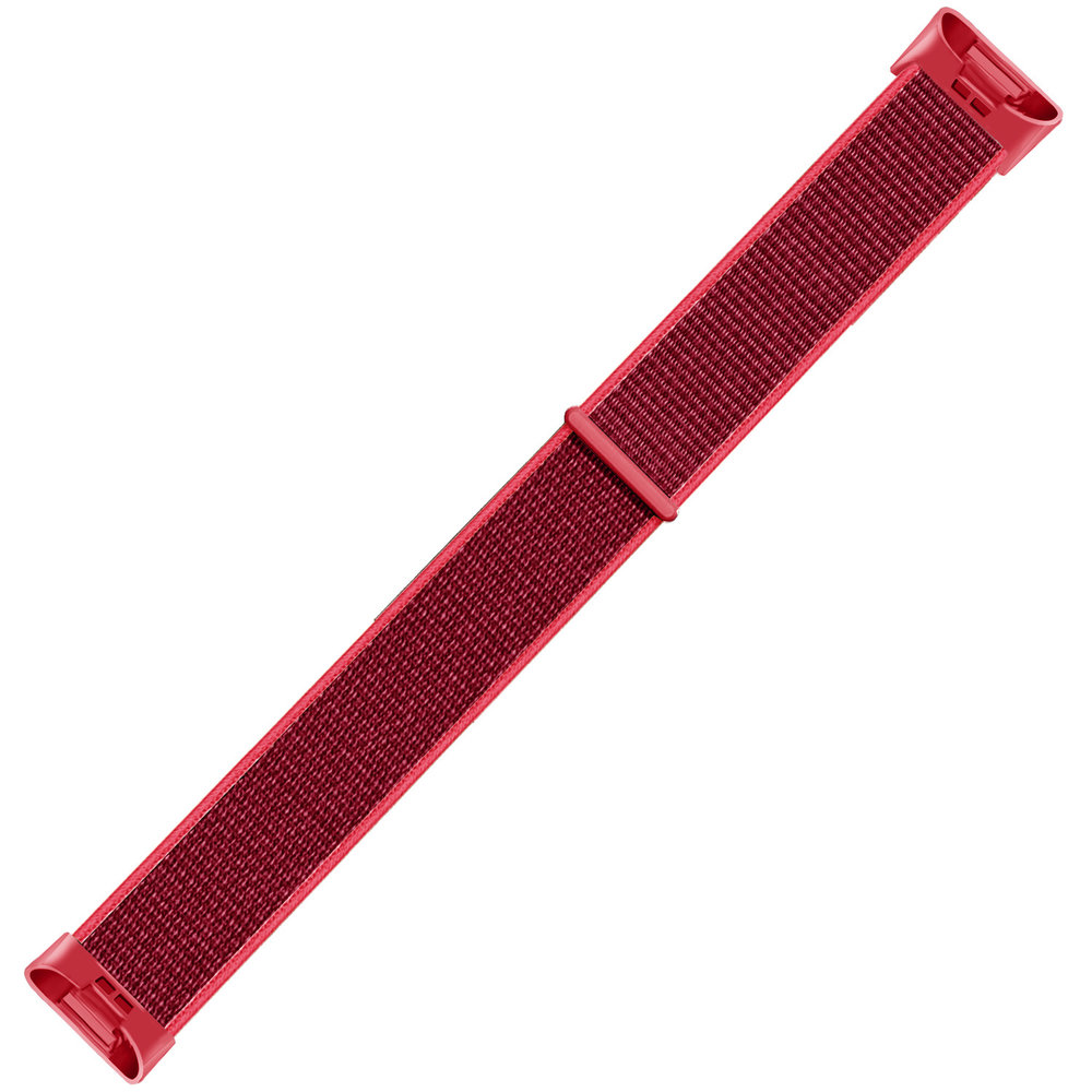 Strap-it Strap-it Bracelet nylon Fitbit Charge 4 (rouge)