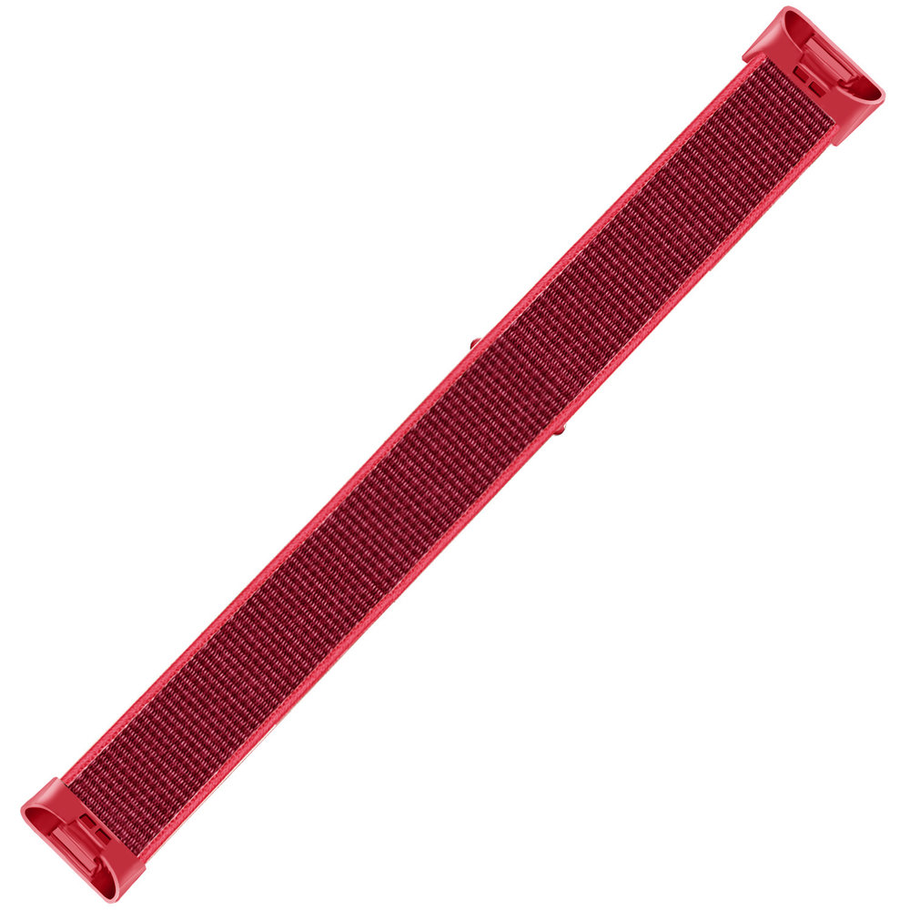 Strap-it Strap-it Bracelet nylon Fitbit Charge 4 (rouge)