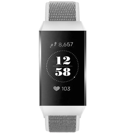 Strap-it Strap-it Bracelet nylon Fitbit Charge 4 (coquille)