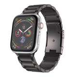 Strap-it Bracelet titane Apple Watch (gris)
