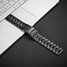 Strap-it Strap-it Bracelet Titanium Grain Samsung Galaxy Watch 46mm (noir) Strap-it Strap-it Bracelet Titanium Grain Samsung Galaxy Watch 46mm (noir)