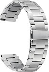 Strap-it Strap-it Bracelet titane Garmin Vivomove 3s - 39mm (argent)