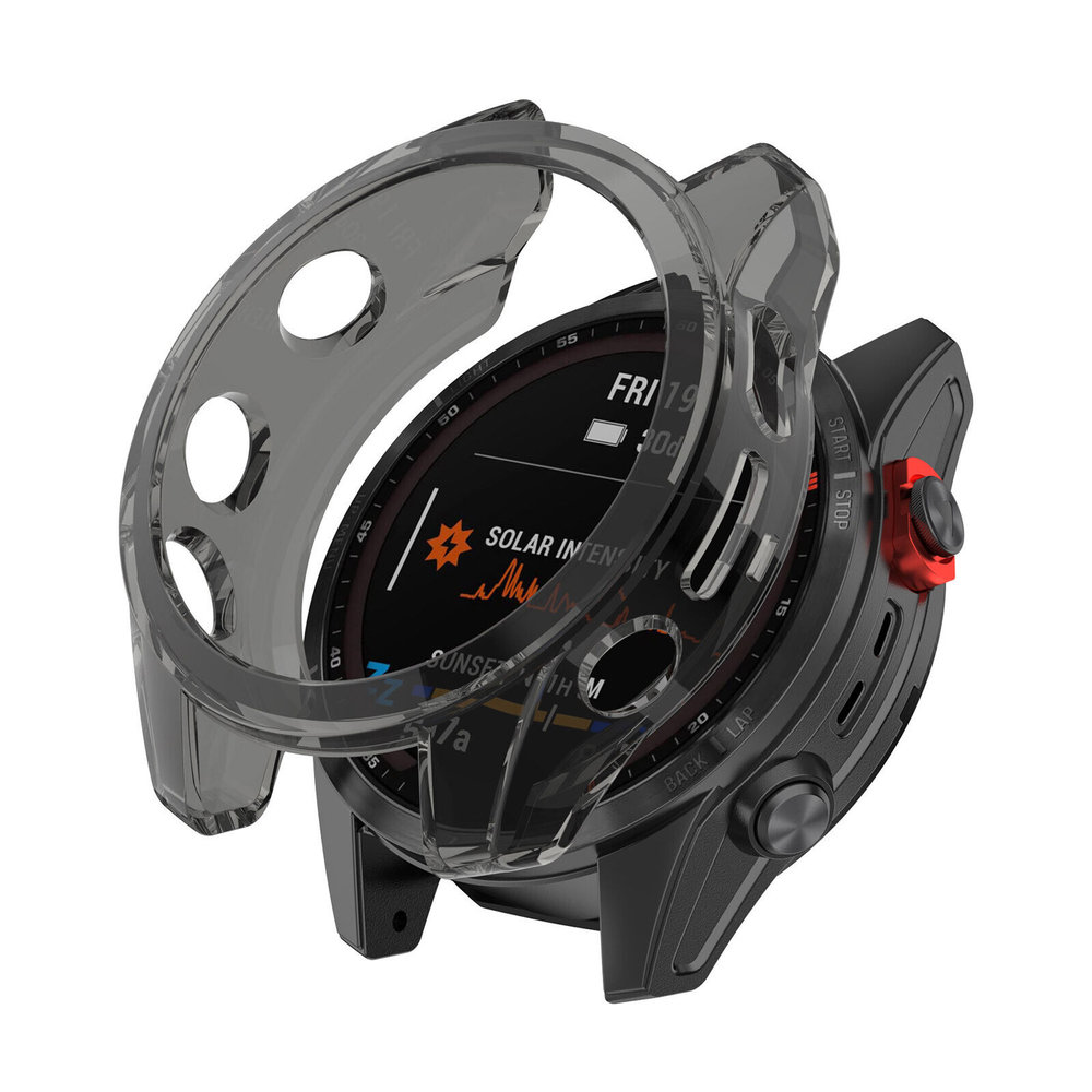 Strap-it Strap-it Coque TPU Garmin Fenix 7 (Solar) TPU case (noir)