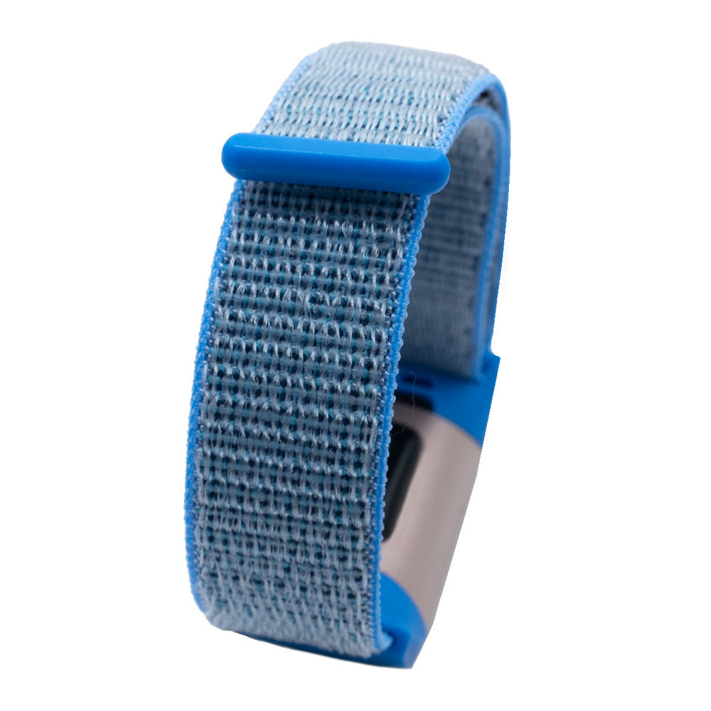 Strap-it Strap-it Bracelet nylon Fitbit Charge 4 (bleu)