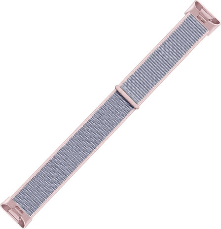 Strap-it Strap-it Bracelet nylon Fitbit Charge 3 (rose)