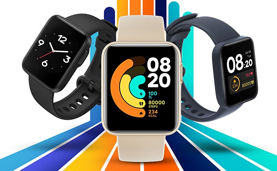 Xiaomi Mi Watch Lite (Noir) - Montre connectée - Garantie 3 ans