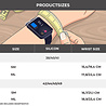Strap-it Strap-it Bracelet Apple Watch silicone (bleu foncé) Strap-it Strap-it Bracelet Apple Watch silicone (bleu foncé)