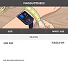 Strap-it Strap-it Bracelet silicone Samsung Gear S3 (vert pin) Strap-it Strap-it Bracelet silicone Samsung Gear S3 (vert pin)
