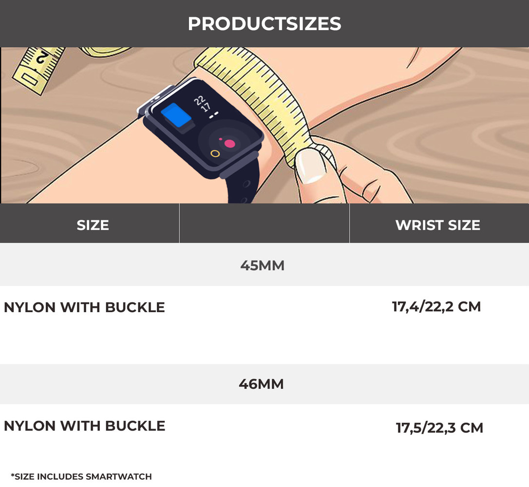 Strap-it Strap-it Bracelet nylon boucle Samsung Galaxy Watch 3 45mm (bleu) Strap-it Strap-it Bracelet nylon boucle Samsung Galaxy Watch 3 45mm (bleu)