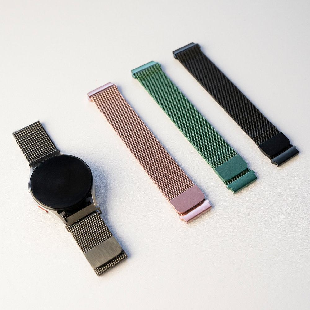 Strap-it Strap-it Bracelet milanais Xiaomi Amazfit GTR (vert) Strap-it Strap-it Bracelet milanais Xiaomi Amazfit GTR (vert)