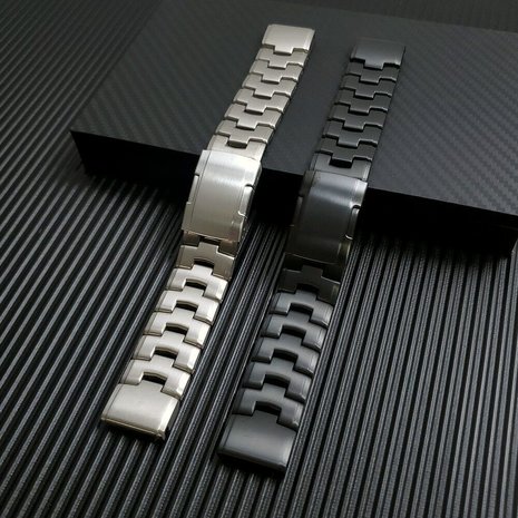 Bracelet titane Garmin Fenix 7x (argent) 