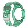 Strap-it Strap-it Bracelet silicone intégral Samsung Galaxy Watch 4 Classic 46mm (vert transparent) Strap-it Strap-it Bracelet silicone intégral Samsung Galaxy Watch 4 Classic 46mm (vert transparent)