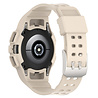 Strap-it Strap-it Bracelet silicone intégral Samsung Galaxy Watch 4 Classic 46mm (blanc ivoire) Strap-it Strap-it Bracelet silicone intégral Samsung Galaxy Watch 4 Classic 46mm (blanc ivoire)
