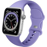 Strap-it Bracelet Apple Watch silicone (lilas)