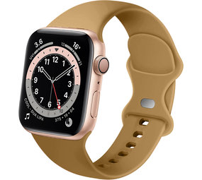 Strap-it Bracelet Apple Watch silicone (noyer)