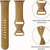 Strap-it Strap-it Bracelet Apple Watch silicone (noyer) Strap-it Strap-it Bracelet Apple Watch silicone (noyer)