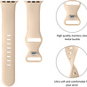 Strap-it Strap-it Bracelet Apple Watch silicone (rose sable) Strap-it Strap-it Bracelet Apple Watch silicone (rose sable)