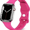 Strap-it Strap-it Bracelet Apple Watch silicone (rose vif) Strap-it Strap-it Bracelet Apple Watch silicone (rose vif)