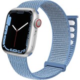 Strap-it Bracelet Apple Watch nylon (bleu)