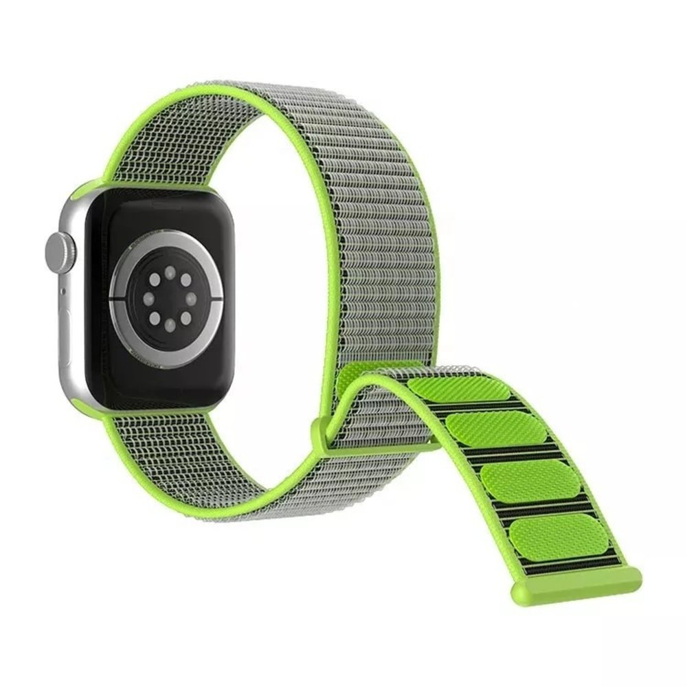 Strap-it Strap-it Bracelet Apple Watch nylon (fluorescent)