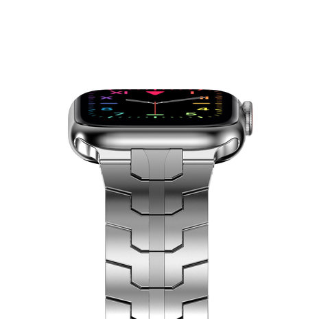 Strap-it Strap-it Bracelet acier Iron Apple Watch (argent)