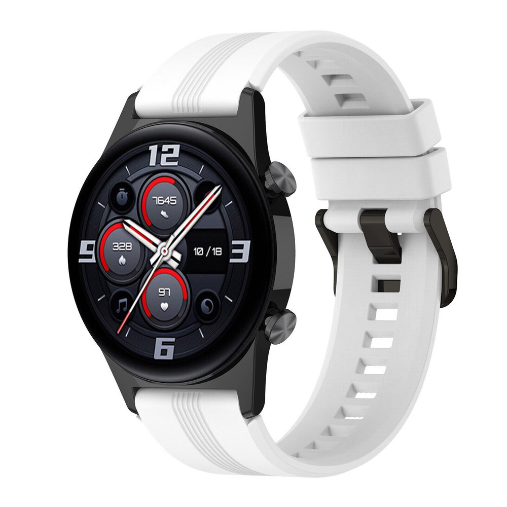 Strap-it Strap-it Bracelet silicone Honor Watch GS 3 (blanc)