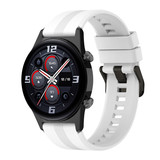 Strap-it Bracelet silicone Honor Watch GS 3 (blanc)