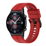 Strap-it Bracelet silicone Honor Watch GS 3 (rouge)