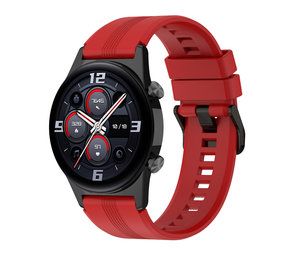 Strap-it Bracelet silicone Honor Watch GS 3 (rouge)