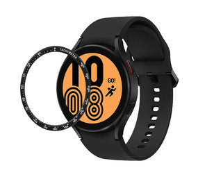 Strap-it Samsung Galaxy Watch 4 40mm lunette vitesse (noir)